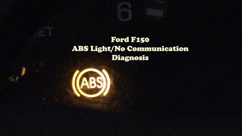 2008 f150 abs light on