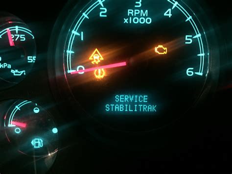 abs light and service stabilitrak