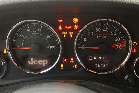 abs light on jeep